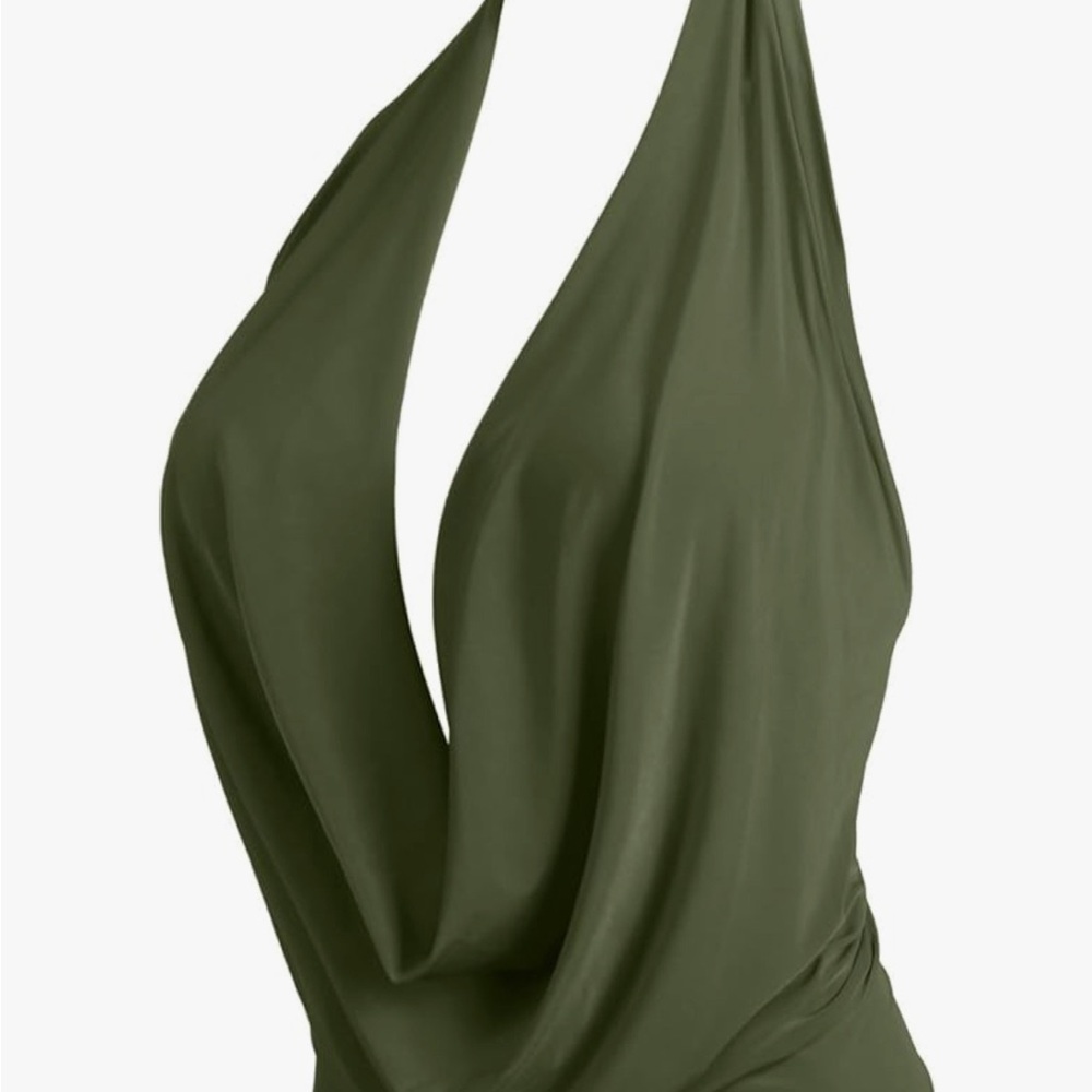 J. LOVNY Womens Lightweight Low Cut Halter Top size S